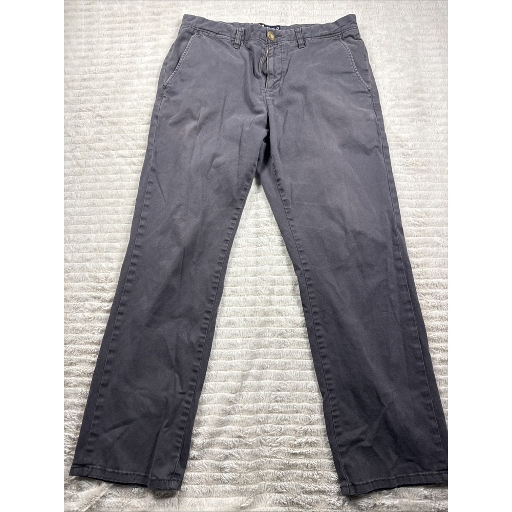 Johnnie O Mens 5 Pocket Chino Pants 34x30 Mariner Blue